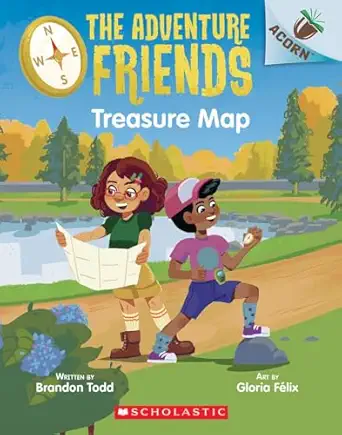 treasure map an acorn book 1st edition brandon todd ,gloria fa c lix 1338805819, 978-1338805819