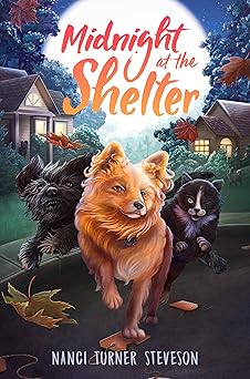 midnight at the shelter 1st edition nanci turner steveson 0062673211, 978-0062673213