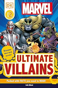 dk readers l2 marvels ultimate villains 1st edition cefn ridout 1465466843, 978-1465466846