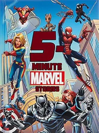 5 minute marvel stories 1st edition marvel press book group ,brandon snider ,andy schmidt ,calliope glass