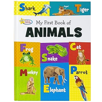 active minds my first book of animals school and 1st edition monica harris 1649960522, 978-1649960528