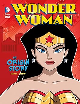 wonder woman an origin story 1st edition john sazaklis ,luciano vecchio 1434297330, 978-1434297334