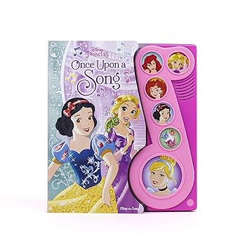 disney princess cinderella rapunzel snow white and more once upon a time little music note sound book play a