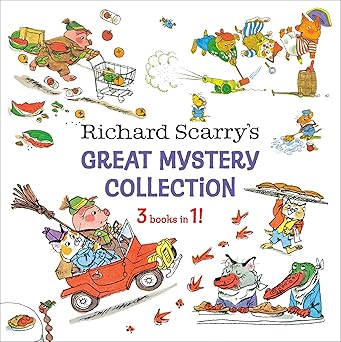 richard scarrys great mystery collection 3 books in 1 1st edition richard scarry 0593812417, 978-0593812419