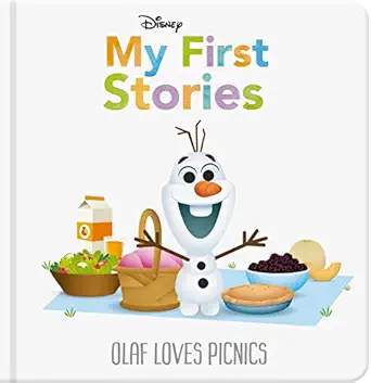disney my first stories olaf loves picnics 1st edition walt disney 1803684925, 978-1803684925