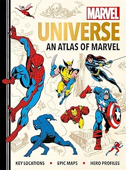 marvel universe an atlas of marvel key locations epic maps and hero profiles 1st edition ned hartley
