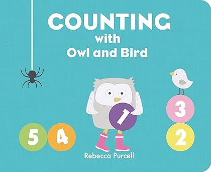 counting with owl and bird 1st edition rebecca purcell 1800360118, 978-1800360112