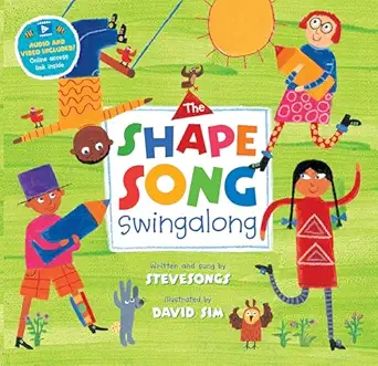 the shape song swingalong 1st edition stevesongs ,david sim 1646865901, 978-1646865901