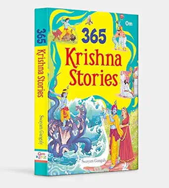 365 krishna stories 1st edition om books editorial team 9352767233, 978-9352767236