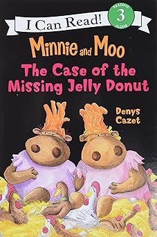 minnie and moo the case of the missing jelly donut 1st edition denys cazet 0060730099, 978-0060730093