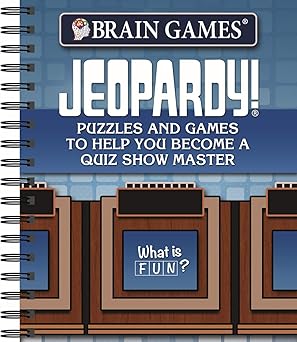 brain games jeopardy puzzles and games to help you become a quiz show master 1st edition publications
