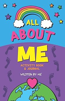 all about me activity book and journal an interactive journal and activity book for girls ages 6 and up 1st