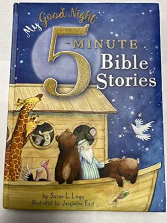 my good night 5 minute bible stories 1st edition susan l lingo 1462791980, 978-1462791989