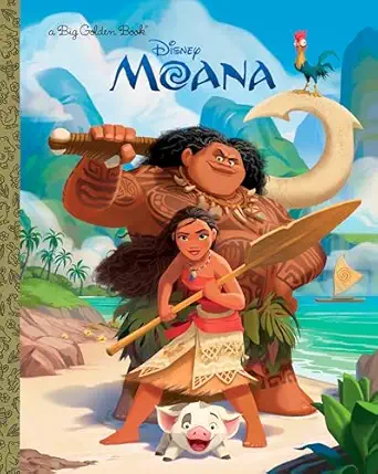 moana big golden book 1st edition rh disney 0736436022, 978-0736436021