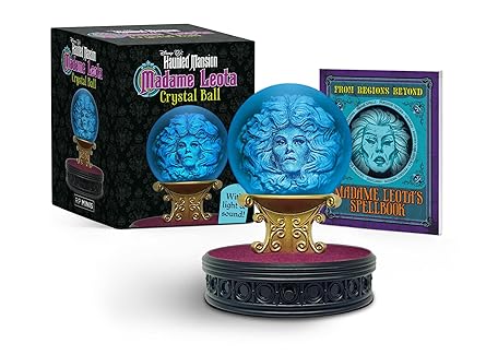 the haunted mansion madame leota crystal ball with light and sound 1st edition donald lemke 0762487585,