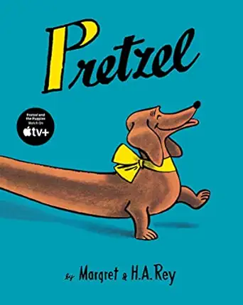 pretzel 1st edition margret rey ,h a rey 0358659612, 978-0358659617