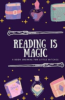 reading is magic a book journal for little witches 1st edition ashleigh cattermole crump 1991160615,