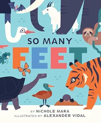 so many feet 1st edition nichole mara ,alexander vidal 1419723189, 978-1419723186