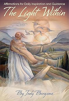 the light within affirmation cards 54 oversized affirmation cards with inspirational nature art and 184 page