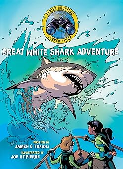 great white shark adventure 1st edition fabien cousteau ,james o fraioli ,joe st pierre 1534420878,