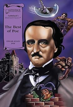 the best of poe graphic novel 1st edition edgar allan poe ,saddleback educational publishing 1562548840,