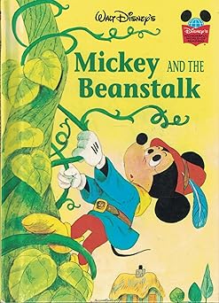 mickey and the beanstalk 1st edition disney book club 0394825500, 978-0394825502
