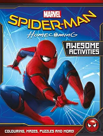 spider man homecoming awesome activities 1st edition staffs of marvel 1405288256, 978-1405288255