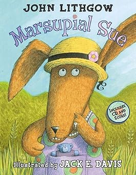 marsupial sue book and cd 1st edition john lithgow ,jack e davis 0689843941, 978-0689843945