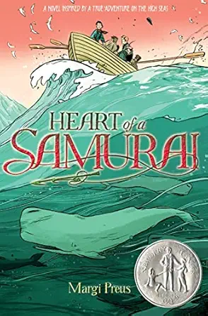 heart of a samurai newbery medal winning adventure novel 1st edition margi preus 1419702009, 978-1419702006