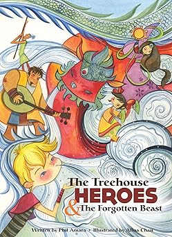 the treehouse heroes and the forgotten beast 1st edition phil amara ,alina chau 1597020346, 978-1597020343