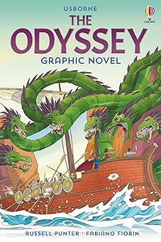 the odyssey graphic novel 1st edition russell punter 1801310289, 978-1801310284