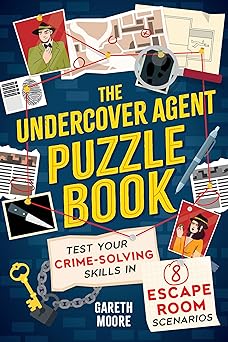 the undercover agent puzzle book 1st edition gareth moore 1728275679, 978-1728275673