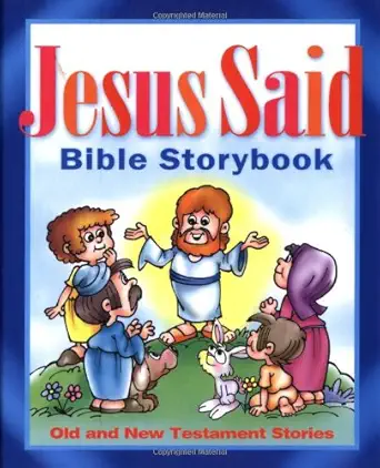 jesus said bible storybook 1st edition carolyn larsen 1400302366, 978-1400302369