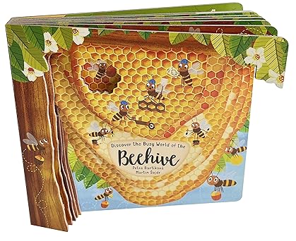 discovering the busy world of the beehive board book teaches kids ages 3 6 about bees exploring a hive with
