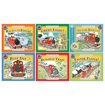 little red train series books 1 6 collection set by benedict blathwayt 1st edition benedict blathwayt
