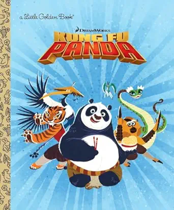 dreamworks kung fu panda 1st edition bill scollon ,golden books 1524767727, 978-1524767723