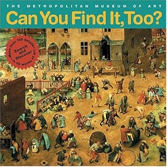 can you find it too search and discover more than 150 details in 20 works of art 1st edition judith cressy