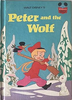 peter and the wolf 1st edition disney book club 0394825632, 978-0394825632