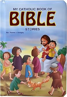 my catholic book of bible stories hardcover donaghy thomas j 1st edition thomas j donaghy 0899425488,