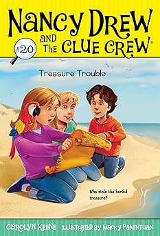 treasure trouble 1st edition carolyn keene ,macky pamintuan 1416978097, 978-1416978091