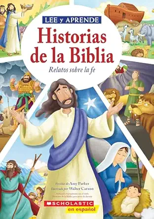lee y aprende historias de la biblia relatos sobre la fe 1st edition amy parker ,walter carzon 1546198393,