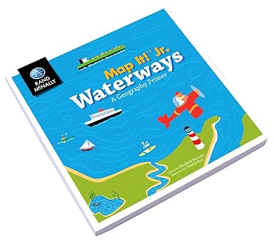 map it jr waterways boardbook 1st edition rand mcnally 052802034x
