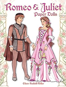 romeo and juliet paper dolls 1st edition eileen rudisill miller 0486812111, 978-0486812113