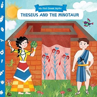 theseus and the minotaur 1st edition anna goutzouri 1913060055, 978-1913060053