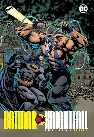 batman knightfall omnibus vol 1 1st edition chuck dixon ,kelley jones 1779523408, 978-1779523402