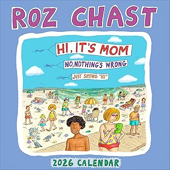 roz chast wall calendar 2026 1st edition roz chast ,workman calendars 1523531916, 978-1523531912