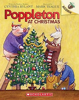 poppleton at christmas an acorn book 1st edition cynthia rylant ,mark teague 1338566776, 978-1338566772