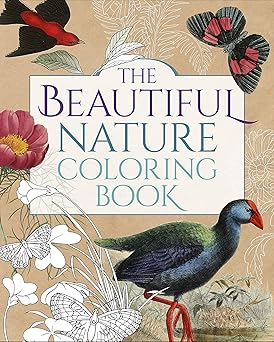 the beautiful nature coloring book 1st edition arcturus publishing limited 1838575081, 978-1838575083