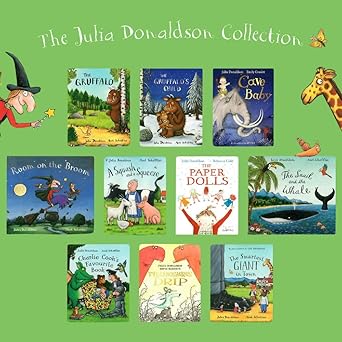 julia donaldson x 10 book set collection pack includes room on the broom 1st edition julia donaldson