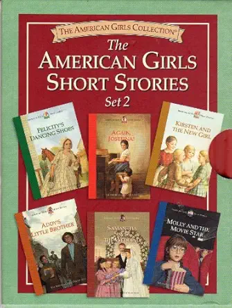 the american girls short stories set 2 molly and the movie star samantha saves the wedding addys little